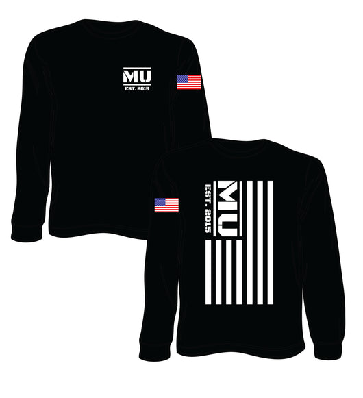 MU1 Long Sleeve Tee  Flag Shirt