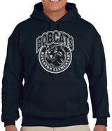 (Boylston Bobcats) Sport Grey Hooded Sweatshirt- ADULT G185