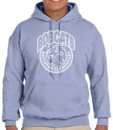 (Boylston Bobcats) Sport Grey Hooded Sweatshirt- ADULT G185
