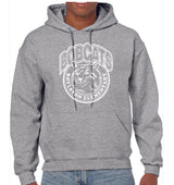 (Boylston Bobcats) Sport Grey Hooded Sweatshirt- ADULT G185