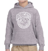 (Boylston Bobcats) Sport Grey Hooded Sweatshirt- YOUTH G185b