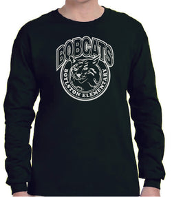 (Boylston Bobcats) Adult Long Sleeve Shirt