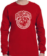(Boylston Bobcats) Adult Long Sleeve Shirt